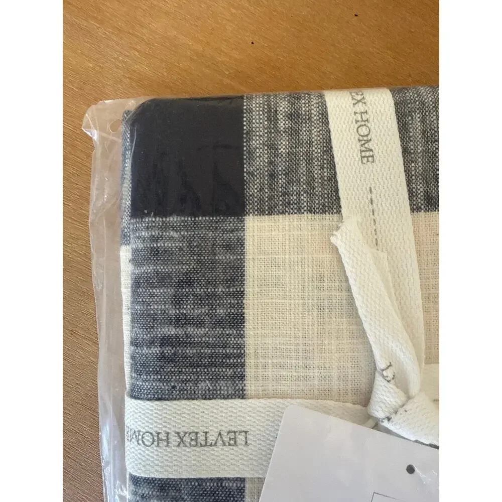 Levtex Home HIGHLAND PLAID NAVY EURO SHAM SET OF 2 26x26 Buffalo Check